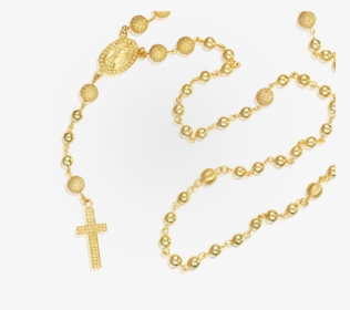 Rosary Transparent Gold Clip Art Free Library - Transparent Background Rosary Clipart, HD Png Download, Transparent PNG