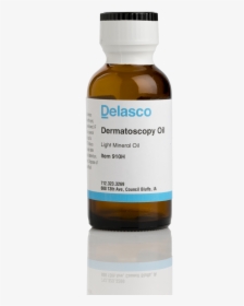 Dermatoscopy Oil With Dropper, 1 Oz - Glass Bottle, HD Png Download, Transparent PNG