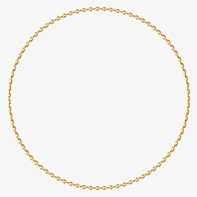 Transparent Jewellery Clipart - Gold Round Circle Png Transparent, Png Download, Transparent PNG