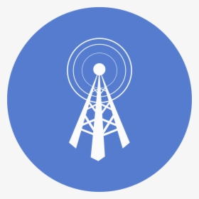 Election News Broadcast Icon - Blue Broadcast Icon Png, Transparent Png, Transparent PNG