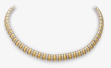 Gold And Platinum Necklace By Henry Dunay - Necklace, HD Png Download, Transparent PNG