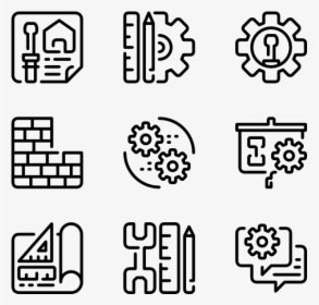Engineering - Pixel Icons, HD Png Download, Transparent PNG