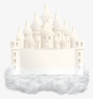 Illustrated Floating Castle In The Clouds, HD Png Download, Transparent PNG