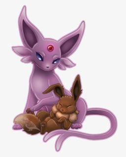 Eevee & Espeon, HD Png Download, Transparent PNG