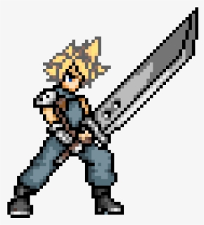 Cloud Strife Png, Transparent Png, Transparent PNG