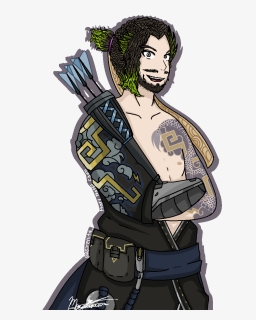 Hanzo Overwatch Png, Transparent Png, Transparent PNG