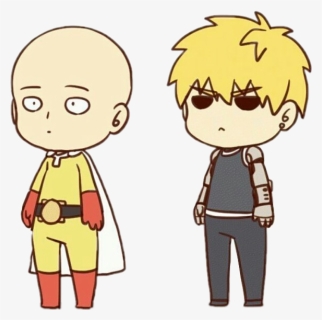 Onepunchman Saitama Anime Anime Chibi, HD Png Download, Transparent PNG