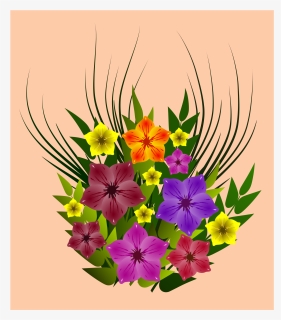 Simple Flowers Clip Arts, HD Png Download, Transparent PNG