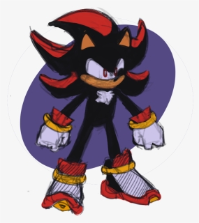 The Ultimate Sketch  A Rough Sketch Of Shadow The Hedgehog, HD Png Download, Transparent PNG