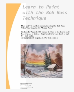 Bob Ross Png, Transparent Png, Transparent PNG