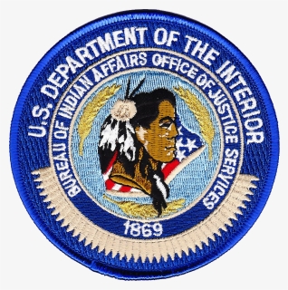 Patch Of The Bureau Of Indian Affairs Police, HD Png Download ...
