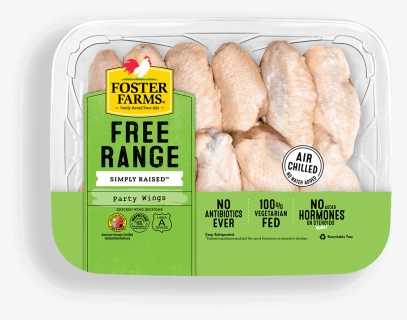 Free Range Party Chicken Wings, HD Png Download, Transparent PNG
