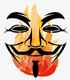 Anonymous Mask Png No Background, Transparent Png, Transparent PNG