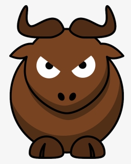  , Gnu, Angry, Animal, Cute, Funny, Mammal, Bull, HD Png Download, Transparent PNG