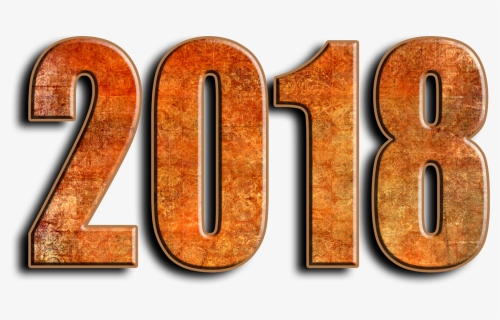 And Happy New Year 2018 Free Download 4k Greetingshappy, HD Png Download, Transparent PNG