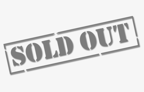 Sold Out White Png, Transparent Png, Transparent PNG