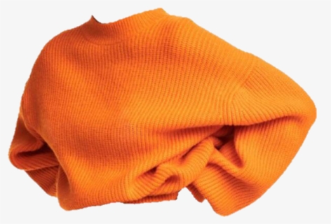 #aesthetic #orange #png #orangeaesthetic #sweater, Transparent Png, Transparent PNG
