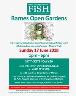 Barnes Open Gardens Buy Tickets Now , Png Download, Transparent Png, Transparent PNG
