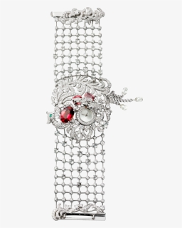 High Jewellery Watchsmall Model, 18k White Gold, Diamonds,, HD Png Download, Transparent PNG