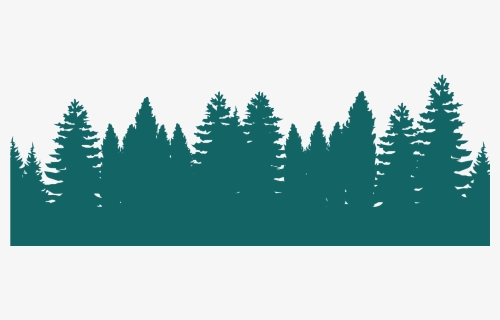 Green Forest Silhouette Png , Png Download, Transparent Png, Transparent PNG