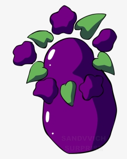 Flying Eggplant By Sandvvich On Clipart Library, HD Png Download, Transparent PNG