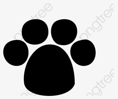 Puppy Footprints, Puppy Clipart, Black, Footprint Png, Transparent Png, Transparent PNG