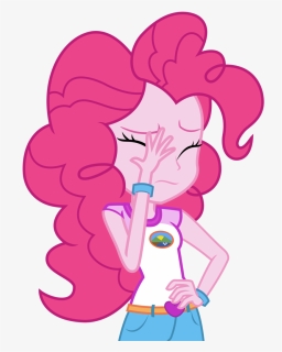 Sketchmcreations, Equestria Girls, Eyes Closed, Facepalm,, HD Png Download, Transparent PNG
