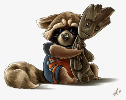 #rocket #groot, HD Png Download, Transparent PNG