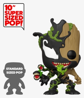 Venomized Baby Groot, HD Png Download, Transparent PNG