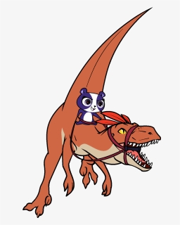 Penny Ling Riding A Velociraptor, HD Png Download, Transparent PNG