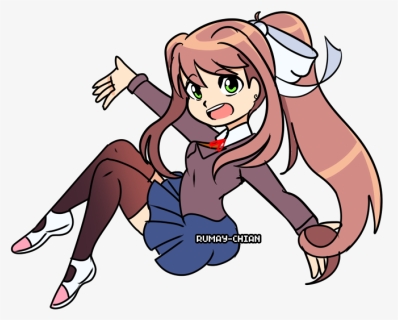 Monika After Story On Twitter Whenever You Re At Your - Ddlc Monika After  Story Transparent PNG - 1200x675 - Free Download on NicePNG