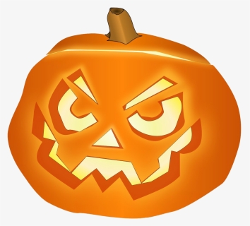 Halloween Scary Pumpkin Png Free Background, Transparent Png, Transparent PNG