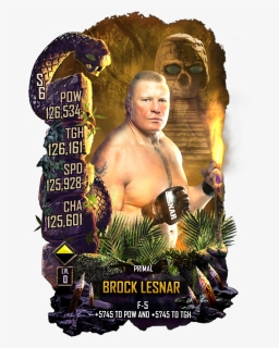 Wwesc S6 Brock Lesnar Primal, HD Png Download, Transparent PNG