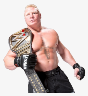 Brock Lesnar Wwe Champion New Render By Wwe Design, HD Png Download, Transparent PNG