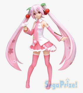 Hatsune Miku Sakura Miku Spm Figure, HD Png Download, Transparent PNG