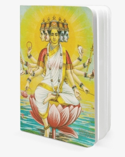 Dailyobjects Indian Mythology Lakshmi A5 Notebook Plain, HD Png Download, Transparent PNG