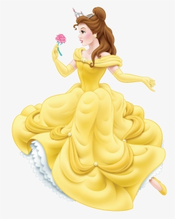 Belle With Book Clipart Graphic Free Stock Belle/gallery, HD Png Download, Transparent PNG