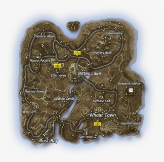 Rules Of Survival Map Png , Png Download, Transparent Png, Transparent PNG