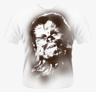 Star Wars, Chewy, T-shirt, HD Png Download, Transparent PNG