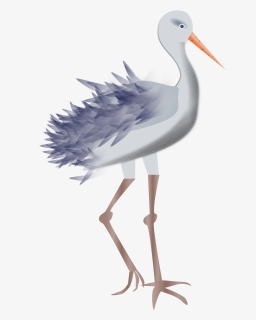 Bird With Legs Svg Clip Arts, HD Png Download, Transparent PNG