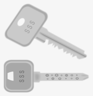 Two Blurry Keys Clip Arts, HD Png Download, Transparent PNG