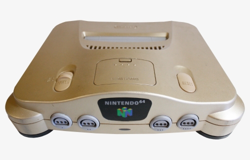 Nintendo 64 Gold Retropixl Retrogaming Retro Gaming, HD Png Download, Transparent PNG