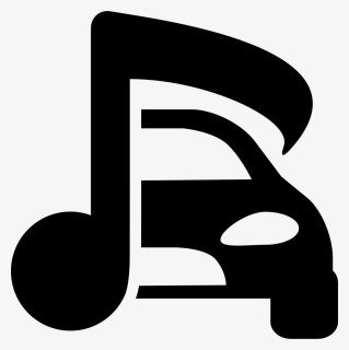 Car And Musical Note, HD Png Download, Transparent PNG