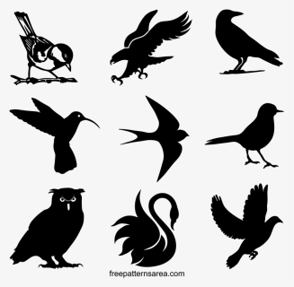 Bird Silhouette Png, Transparent Png, Transparent PNG