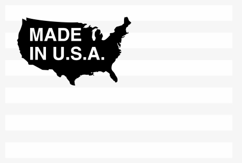 Made In Usa Logo Black And White, HD Png Download, Transparent PNG