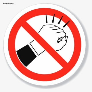 Do Not Knock Symbol Iso Prohibition Sign Made In Usa, HD Png Download, Transparent PNG