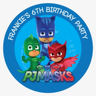 Pj Masks Party Box Stickers, HD Png Download, Transparent PNG