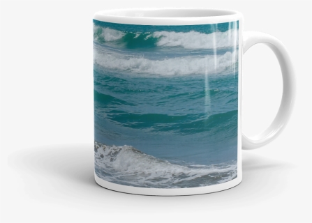 11oz Ocean Waves Mug, HD Png Download, Transparent PNG