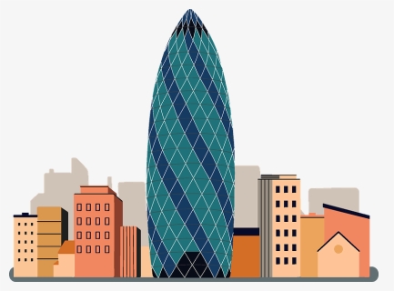30 St Mary Axe Clipart, HD Png Download, Transparent PNG