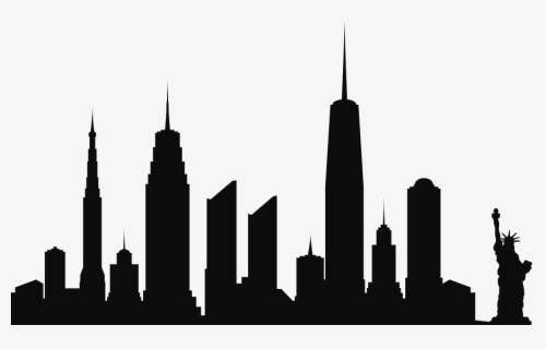 Free Png New York City Skyline Silhouette Png Png Clipart, Transparent Png, Transparent PNG